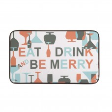 Chef Gear Be Merry Wine Anti-Fatigue Kitchen Mat CGER1059